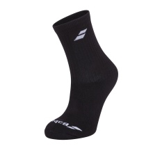 Babolat Sportsocken Crew Classic schwarz Kinder - 3 Paar